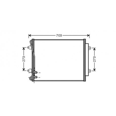 condenseur PASSAT05- 575x460x16