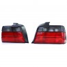 FEUX LEXUS TUNING ROUGE / NOIR BMW E36 BERLINE (x13850)