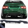 DIFFUSEUR SPORT DOUBLE SORTIE NOIR BRILLANT BMW SERIE 3 E90 E91 AVEC PARECHOCS M (05984)