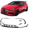 SPOILER AVANT DE PARE CHOCS PACK AMG MERCEDES CLASSE A W176 PH2 15-18 (05986)