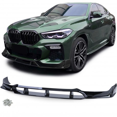 LAME BECQUET SPOILER SPORT NOIR BRILLANT BMW X6 G06 (06029)