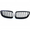 CALANDRES DOUBLE LAMES NOIR BRILLANT LOOK PACK M BMW SERIE 3 E92 & E93 05-10 (05042)