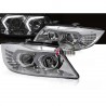 PHARES FEUX AVANTS ANGEL EYES CELIS BMW SERIE 3 E90 & E91 PHASES 1 05-08 (06061)