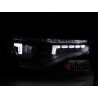 FEUX PHARES AVANTS NOIRS DIURNES LED DRL AUDI A5 2011-2016 (06063)