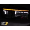 FEUX PHARES AVANTS NOIRS DIURNES LED DRL AUDI A5 2011-2016 (06063)