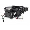 FEUX PHARES AVANTS NOIRS DIURNES LED DRL AUDI A5 2011-2016 (06063)